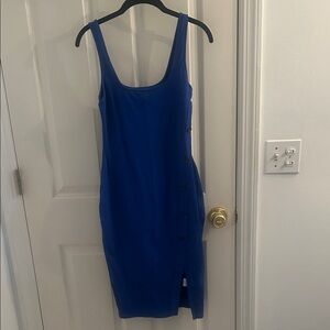Express Blue Midi Dress